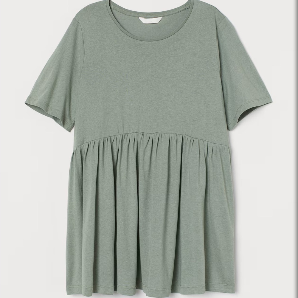 Olive Green H&M Mama Women's Top Size Medium